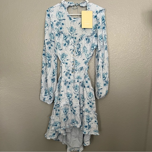 Sabo Skirt Backless Cleo Dress - Winter Tulip - Picture 7 of 9